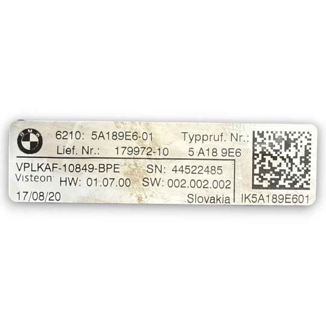 Dettaglio Quadro strumenti MINI Countryman F60 LCI 2020–2024 OEM 5A189E6 - foto 3
