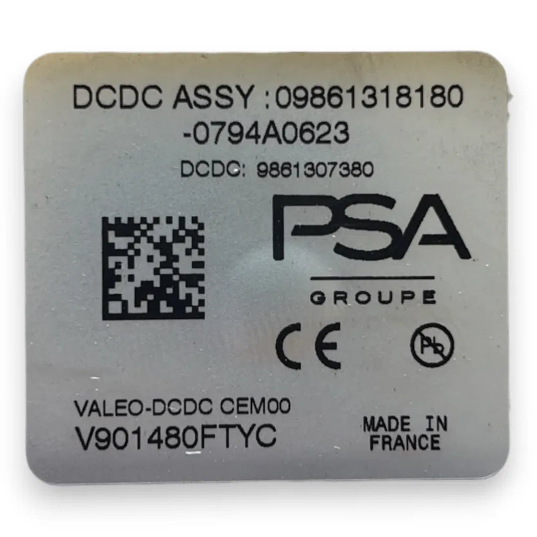 Dettaglio Convertitore di tensione DC/DC Fiat 600 dal 2023 OEM 9861307380 - foto 3