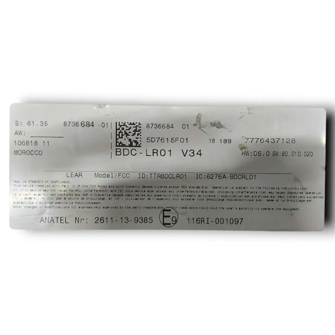 Dettaglio Body Computer BMW X2 F39 2017–2024 OEM 8796100-01 - foto 3
