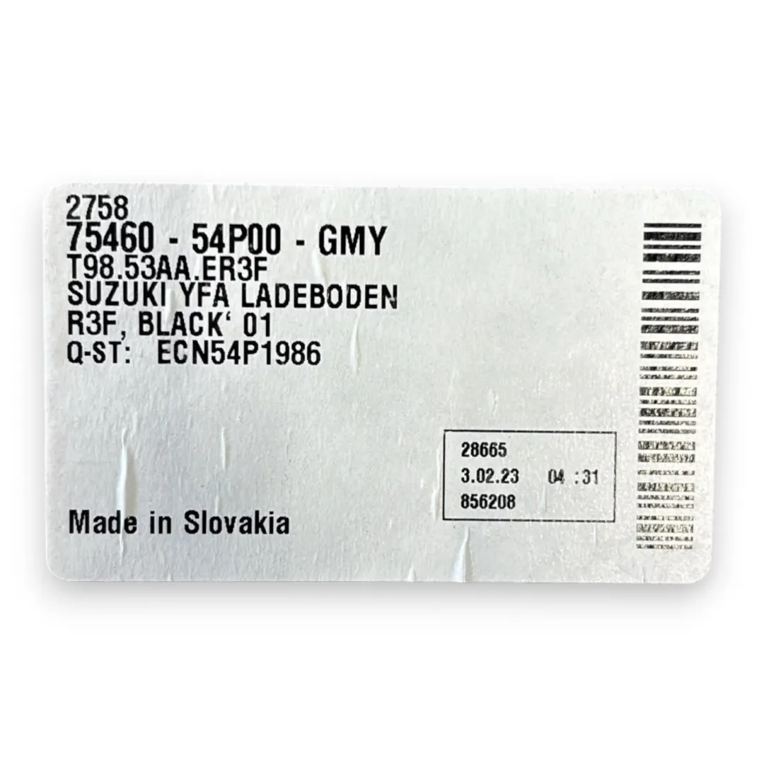 Dettaglio Ripiano o tappeto del bagagliaio Suzuki Vitara cod. 75460-54P00 - foto 3