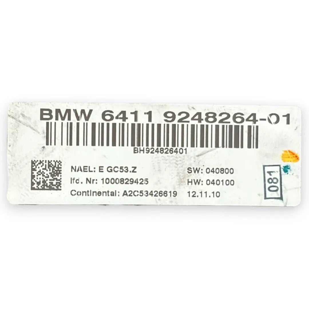Dettaglio Blocco comando climatizzazione BMW X3 F25 OEM 64119312722 - foto 3