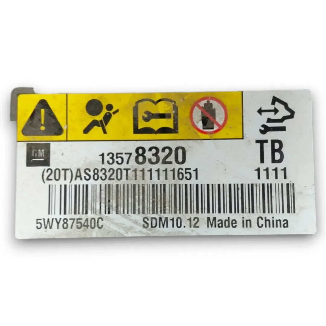 Dettaglio Centralina airbag Chevrolet Aveo dal 2011 OEM 13583431 - foto 3