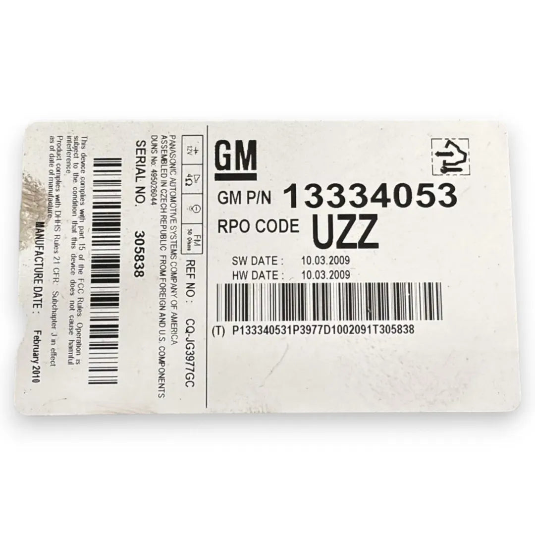 Dettaglio Autoradio Opel Astra A04 cod. 13334053 - foto 3