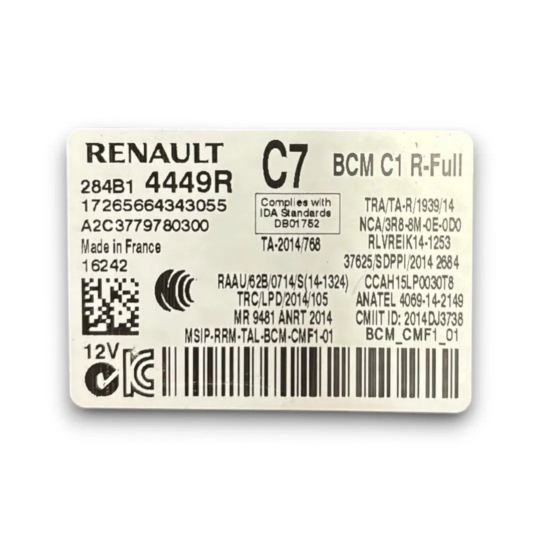 Dettaglio Body Computer Renault Megane 4ª Serie 2016–2021 OEM 284B14449R - foto 3