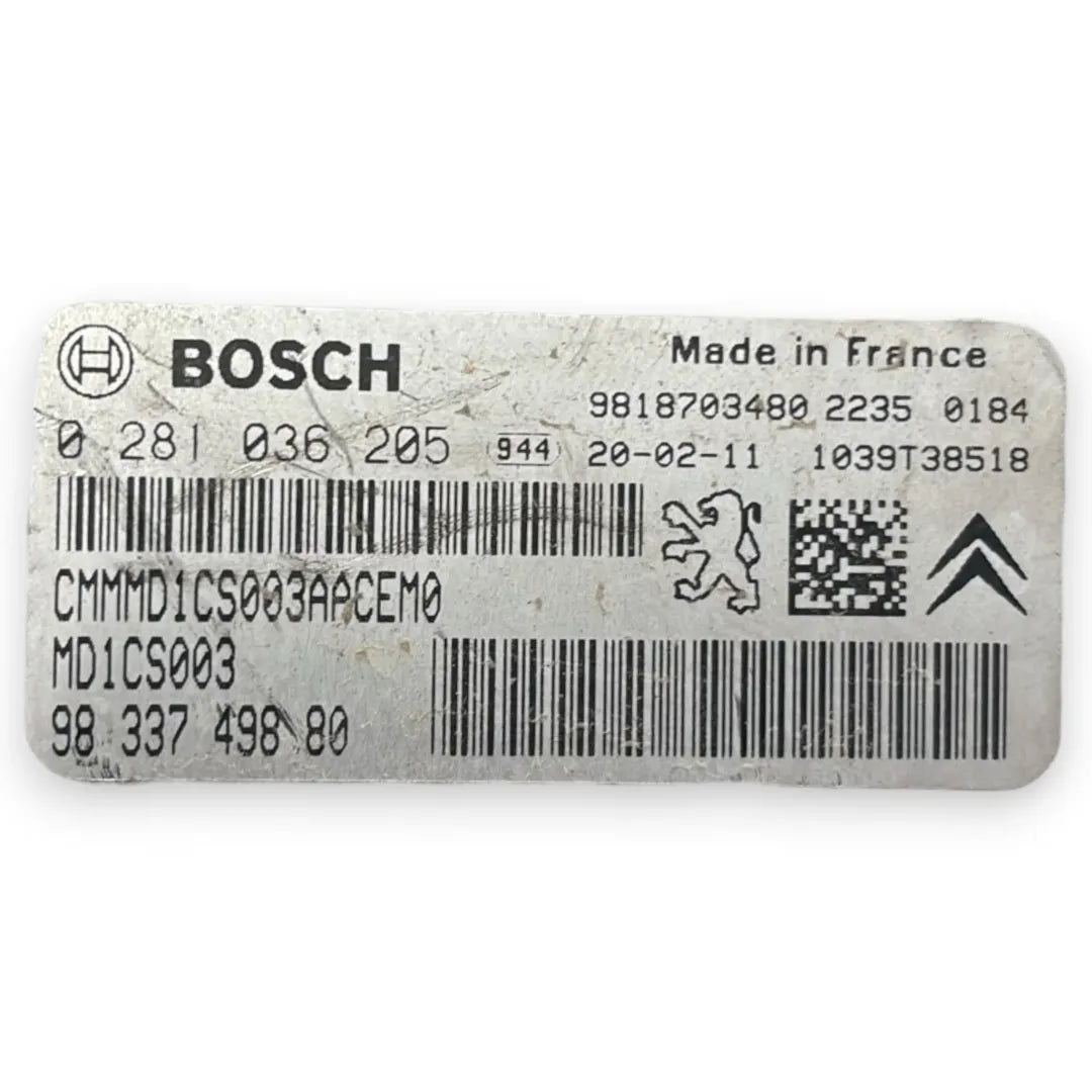 Dettaglio Centralina motore ECU Peugeot 2008 2019–2023 OEM 9833749880 - foto 3