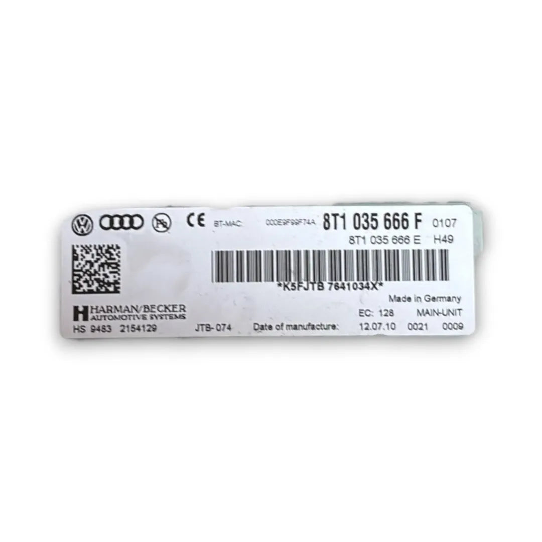 Dettaglio Centralina autoradio Audi Q5 8R 2008–2017 OEM 8T1035666F - foto 3