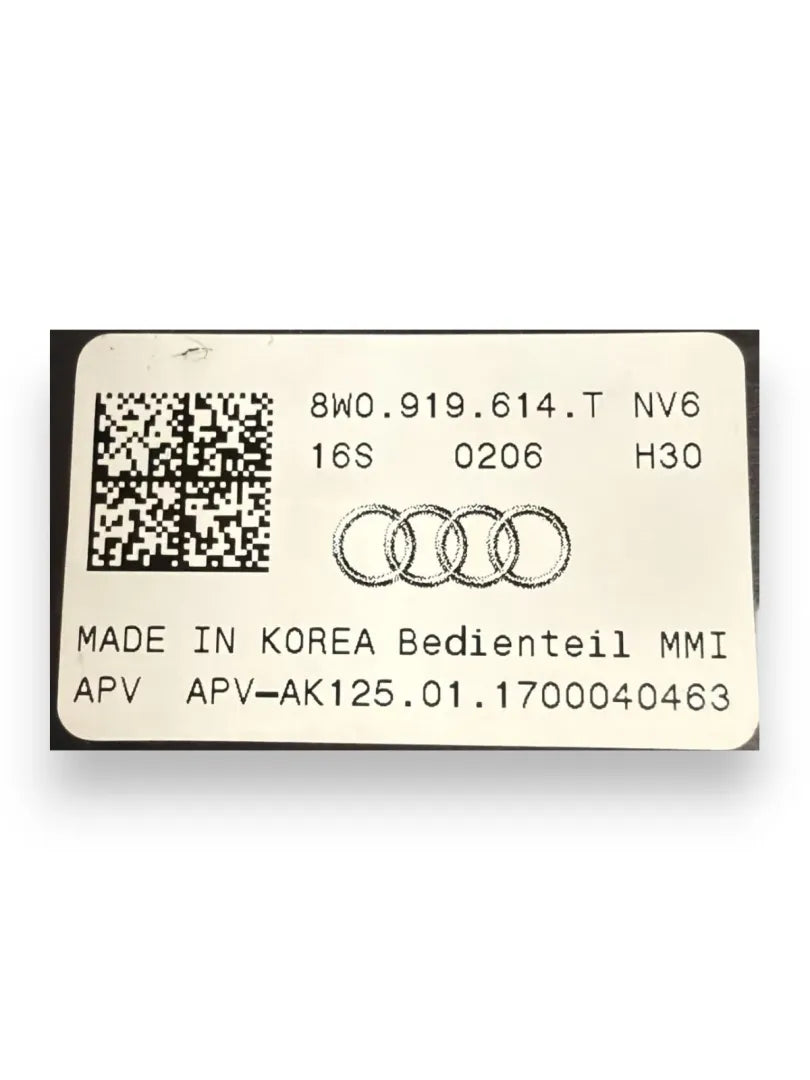 Dettaglio Comando multimediale / controller infotainment Audi A4 8W OEM 8W1919616 - foto 3