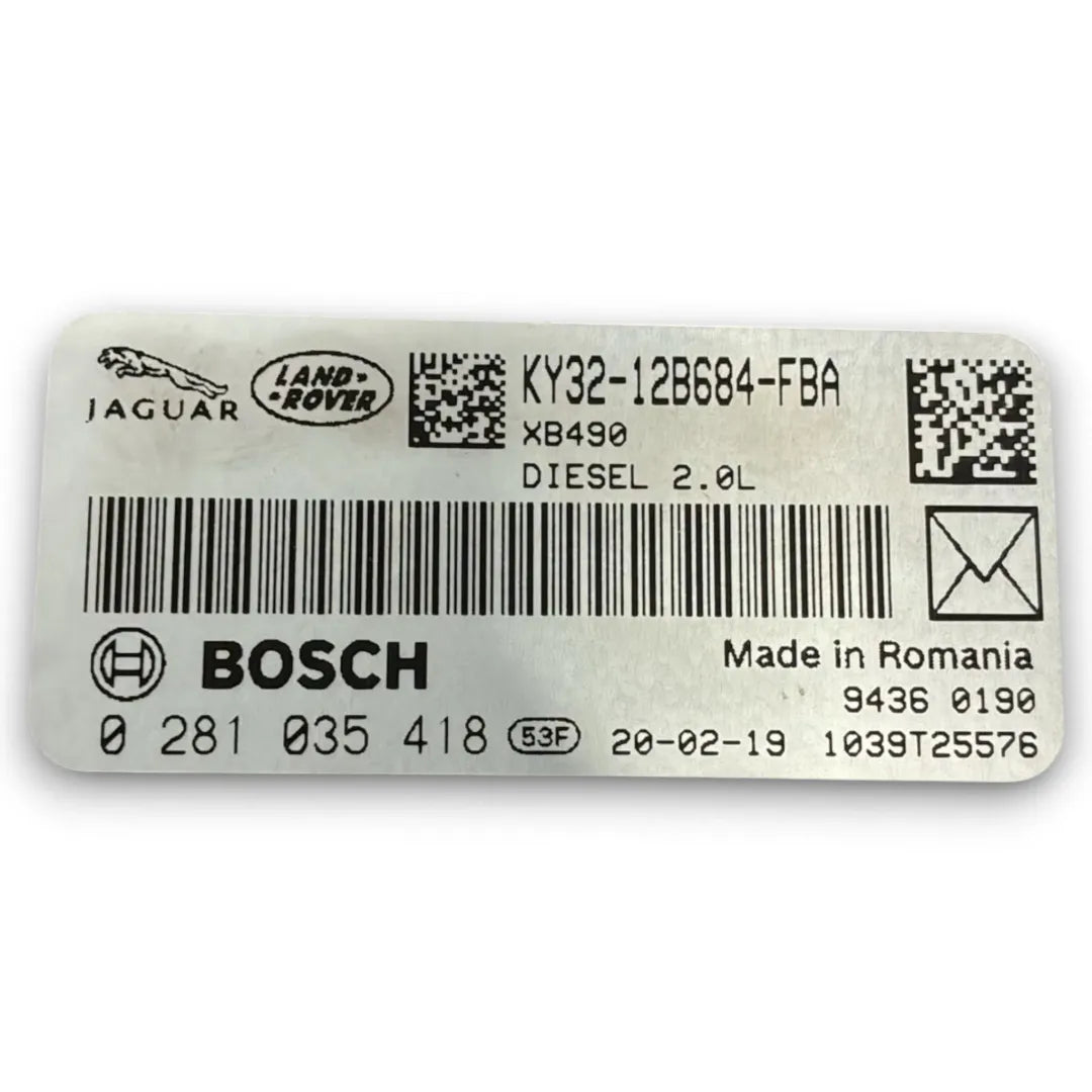 Dettaglio Centralina motore ECU Land Rover Range Rover Evoque Plug-in dal 2020 cod. KY32-12B684-FBA - foto 3