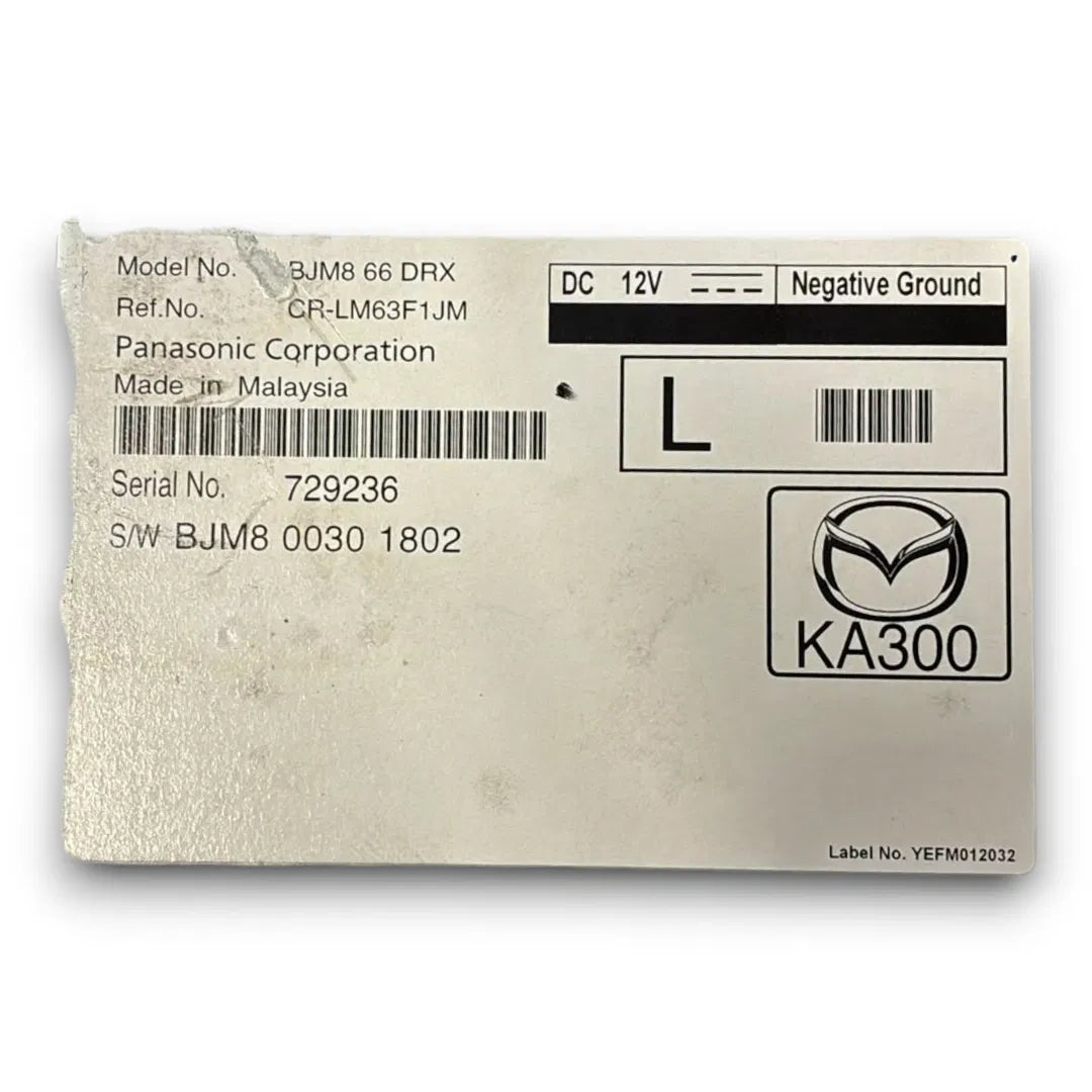 Dettaglio Centralina autoradio Mazda 3 dal 2013 OEM BJM866DRX - foto 3