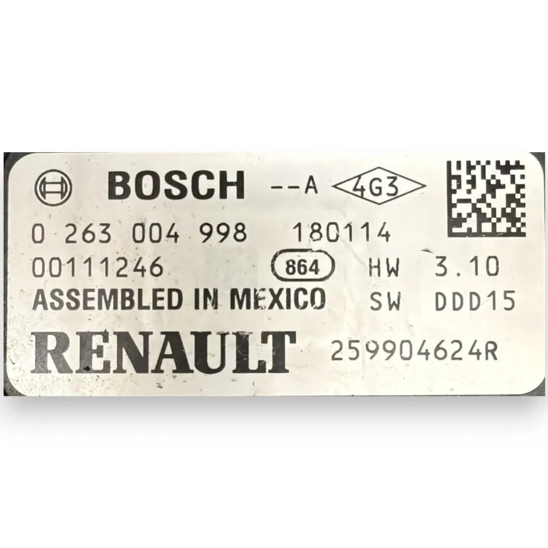 Dettaglio Centralina sensori di parcheggio posteriore Renault Scenic 4ª Serie OEM 259908951R - foto 3