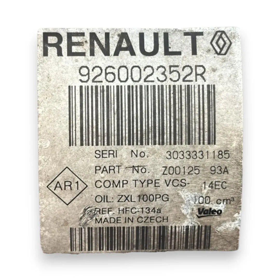 Dettaglio Compressore clima Renault Clio 4ª Serie OEM 926002352R - foto 3
