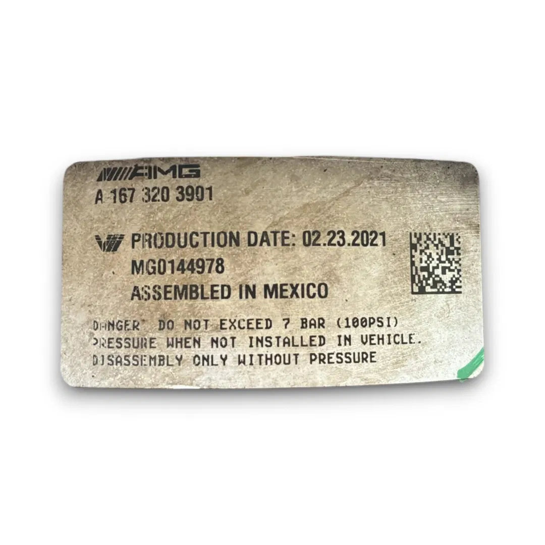 Dettaglio Molla pneumatica destra posteriore Mercedes-Benz Classe GLE Coupé dal 2020 OEM A1673203901 - foto 3