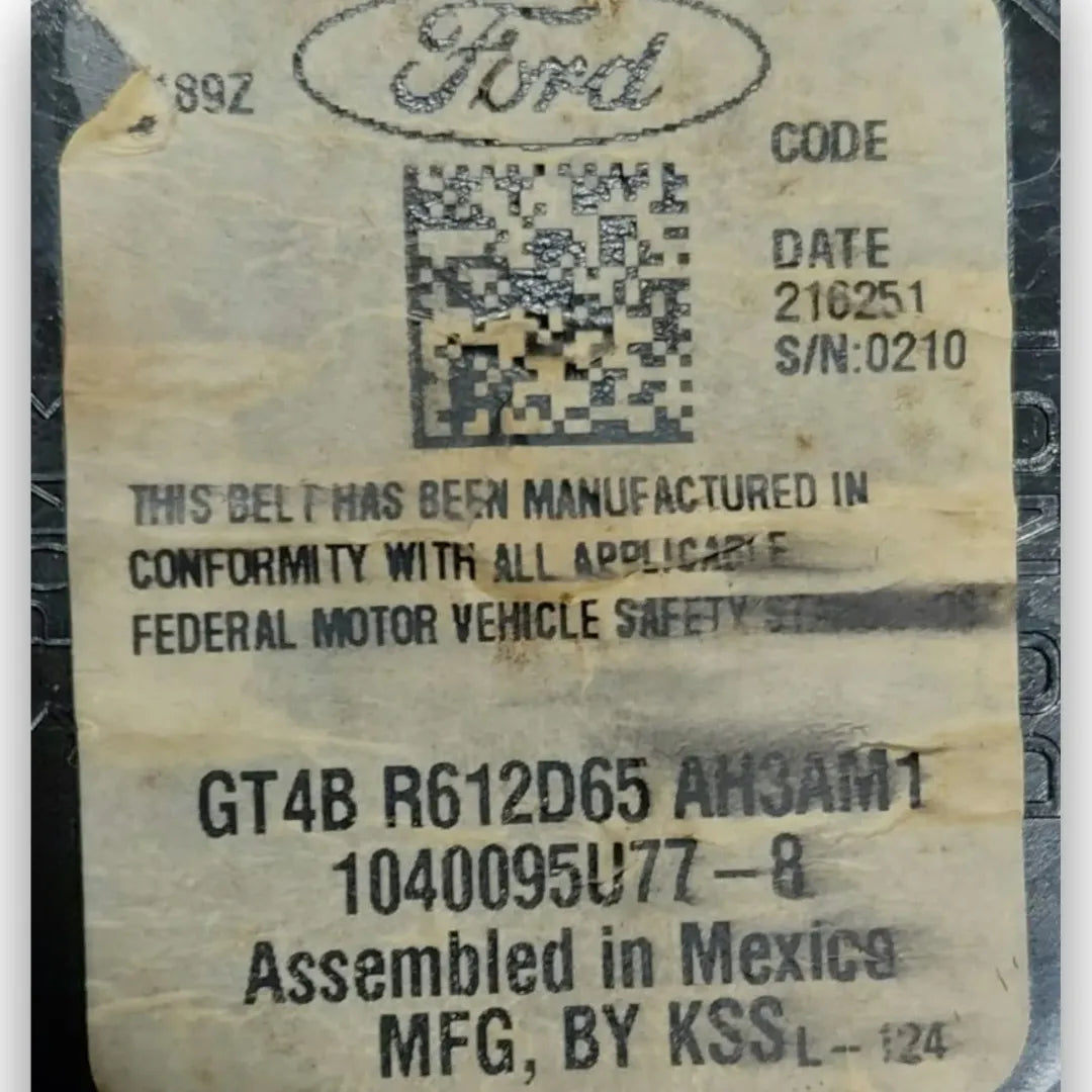 Dettaglio Cintura di sicurezza anteriore sinistra Ford Edge OEM 2019127 - foto 3