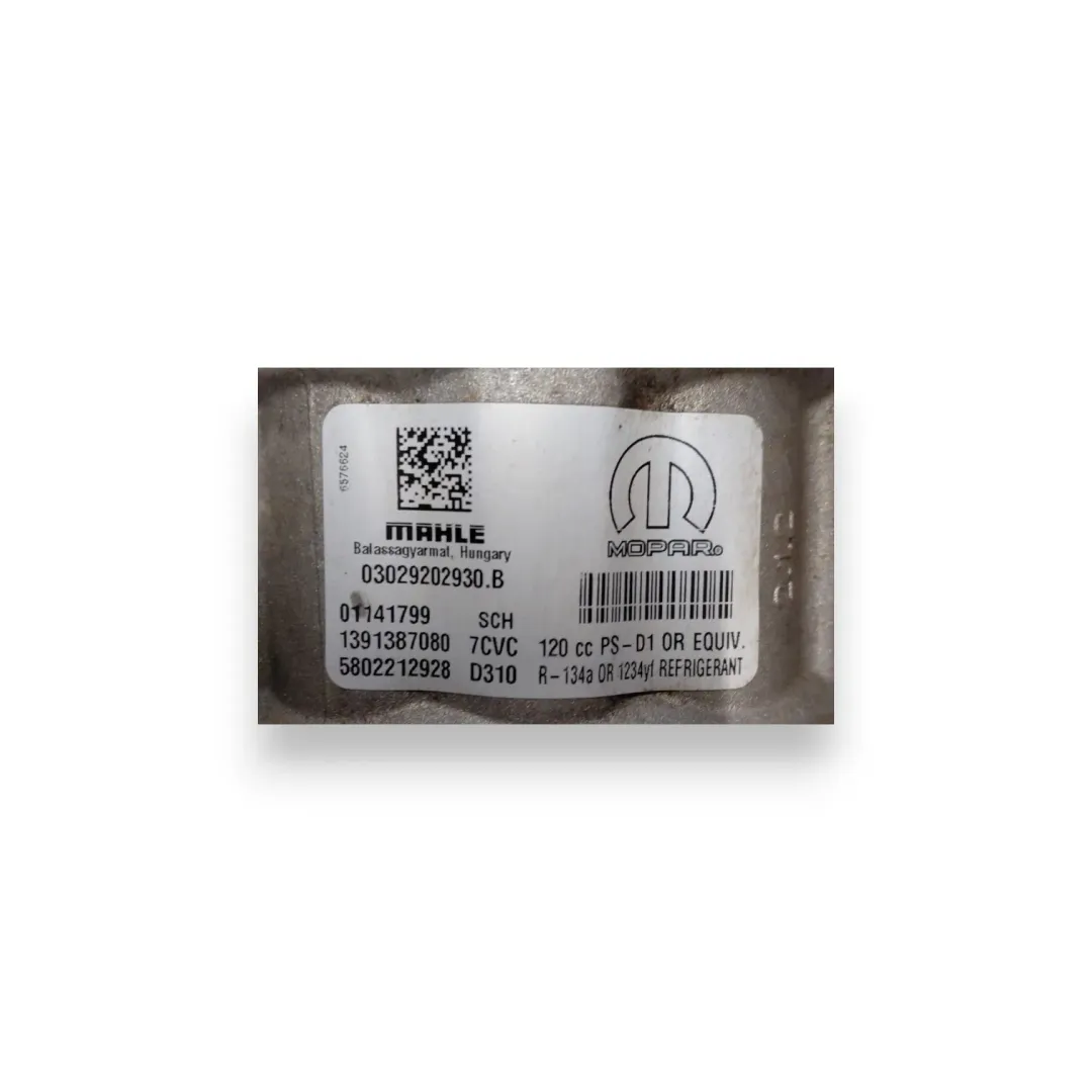 Dettaglio Compressore aria condizionata Fiat Ducato 2J OEM 71796000 - foto 4