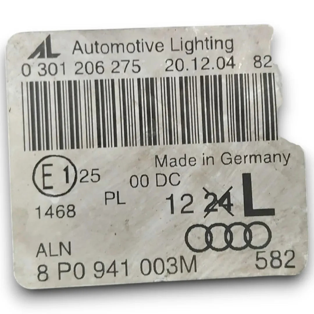 Dettaglio Faro anteriore sinistro Audi A3 8P 2003–2010 OEM 8P0941003M - foto 4