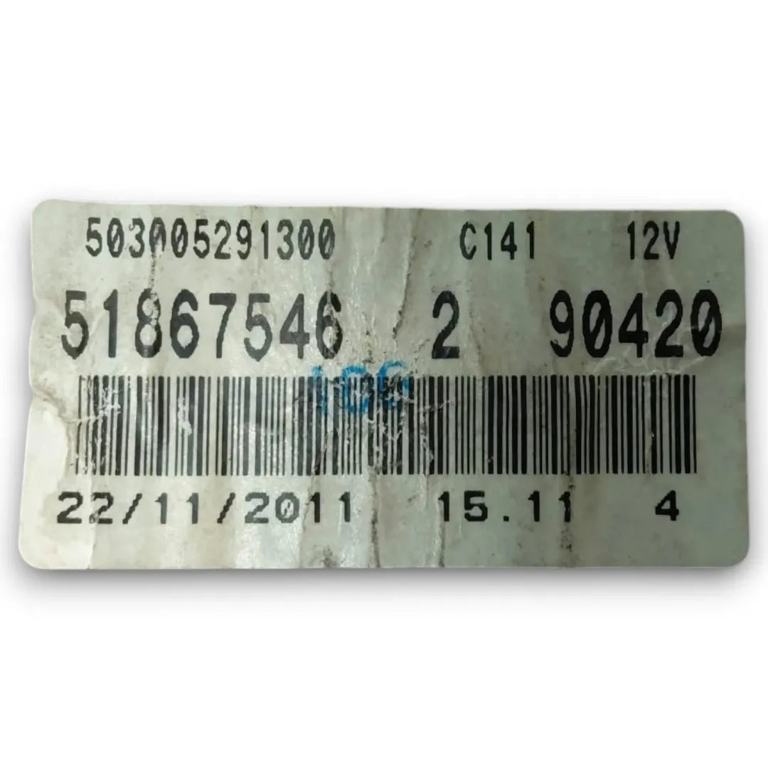 Dettaglio Quadro strumenti Fiat Grande Punto 2005–2008 cod. 51867546 - foto 4