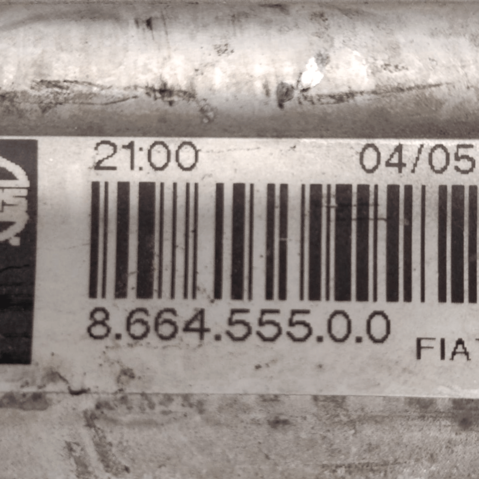 Intercooler Fiat Bravo 1.6 Diesel COD: 866455500 (2007 - 2014) - F&P CRASH SRLS - Ricambi Usati