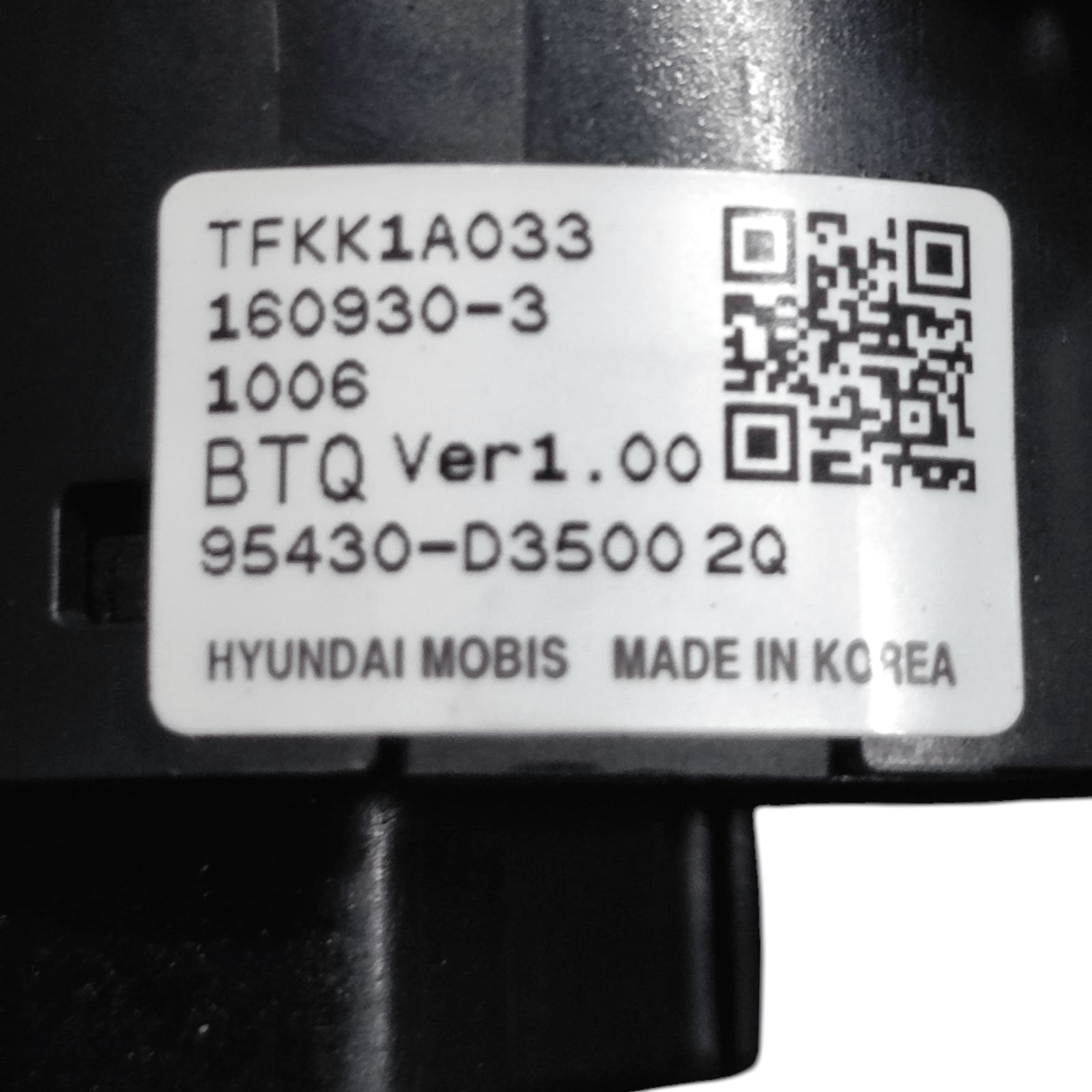 Interruttore / Pulsante Start & Stop Hyundai Tucson COD:95430 - D3500 (2015 - 2020) - F&P CRASH SRLS - Ricambi Usati