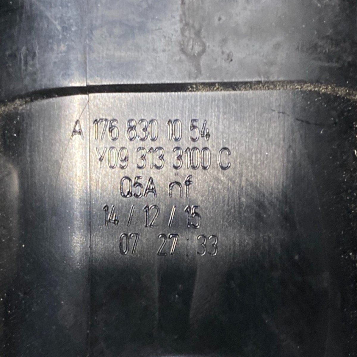 Kit 6 bocchette aria cruscotto mercedes - benz classe a w176 (2012 - 2018) Cod: a1768301054 / a1768300954 - F&P CRASH SRLS - Ricambi Usati