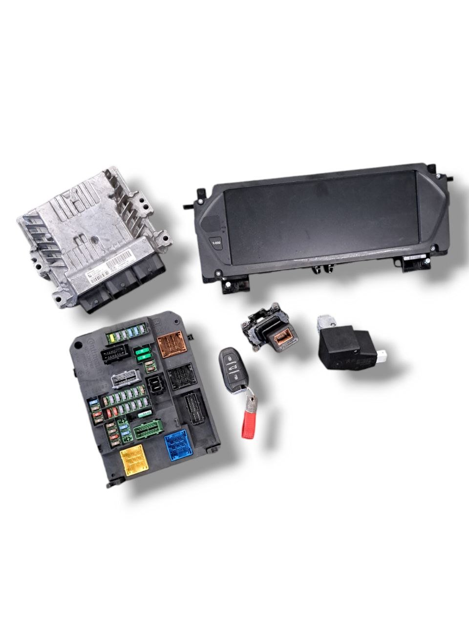 Kit accensione completo Citroen C4 Picasso 1.6 diesel (2013 - 2018) COD: motore : 9HC - F&P CRASH SRLS - Ricambi Usati