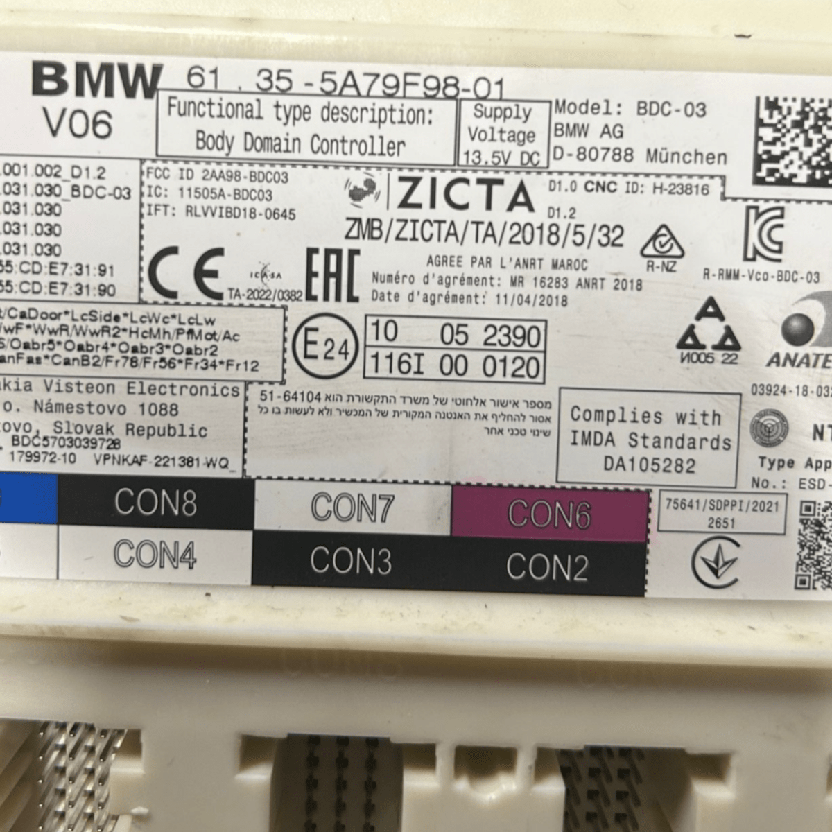 Kit avviamento bmw serie 4 gran coupé 2.0 diesel cod:0281039568 (2020 > g26) - F&P CRASH SRLS - Ricambi Usati