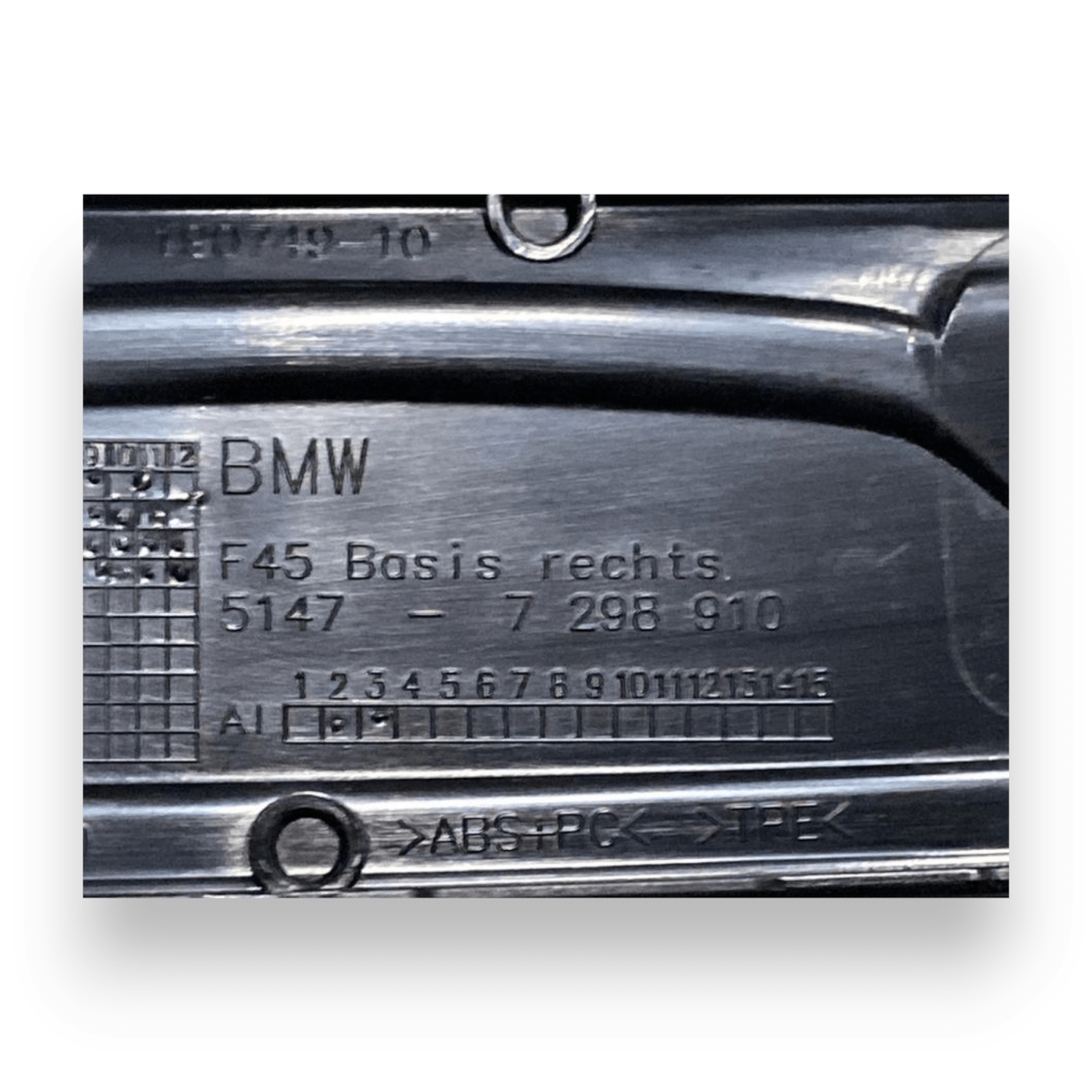 Complete front / rear sill kit bmw series 2 active tourer f45 (2015 - 2022) - F&P CRASH SRLS - Used Parts