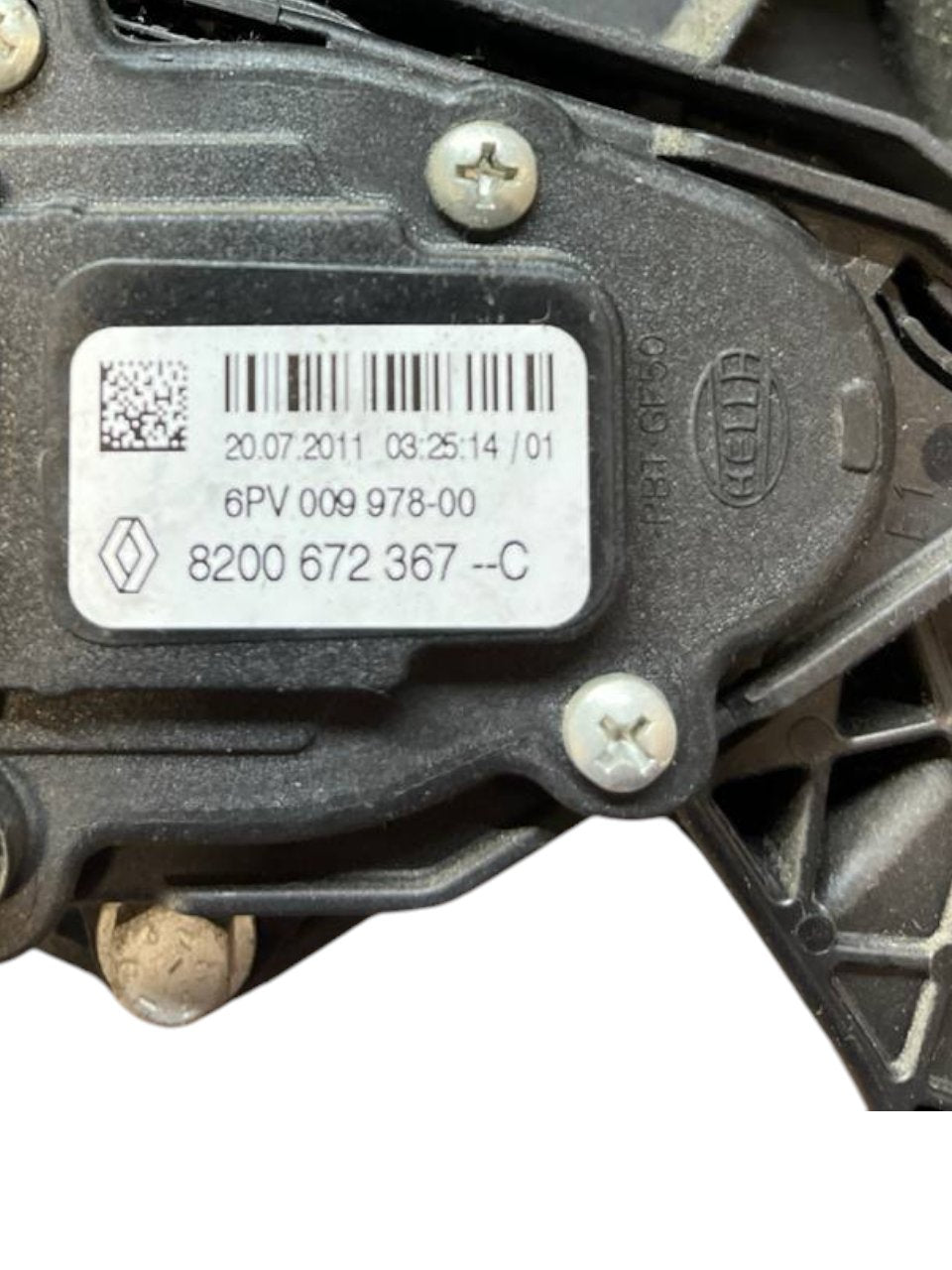 brake + clutch and accelerator pedal kit Renault Master III (2010 - >) cod.8200672367 - F&P CRASH SRLS - Used Parts
