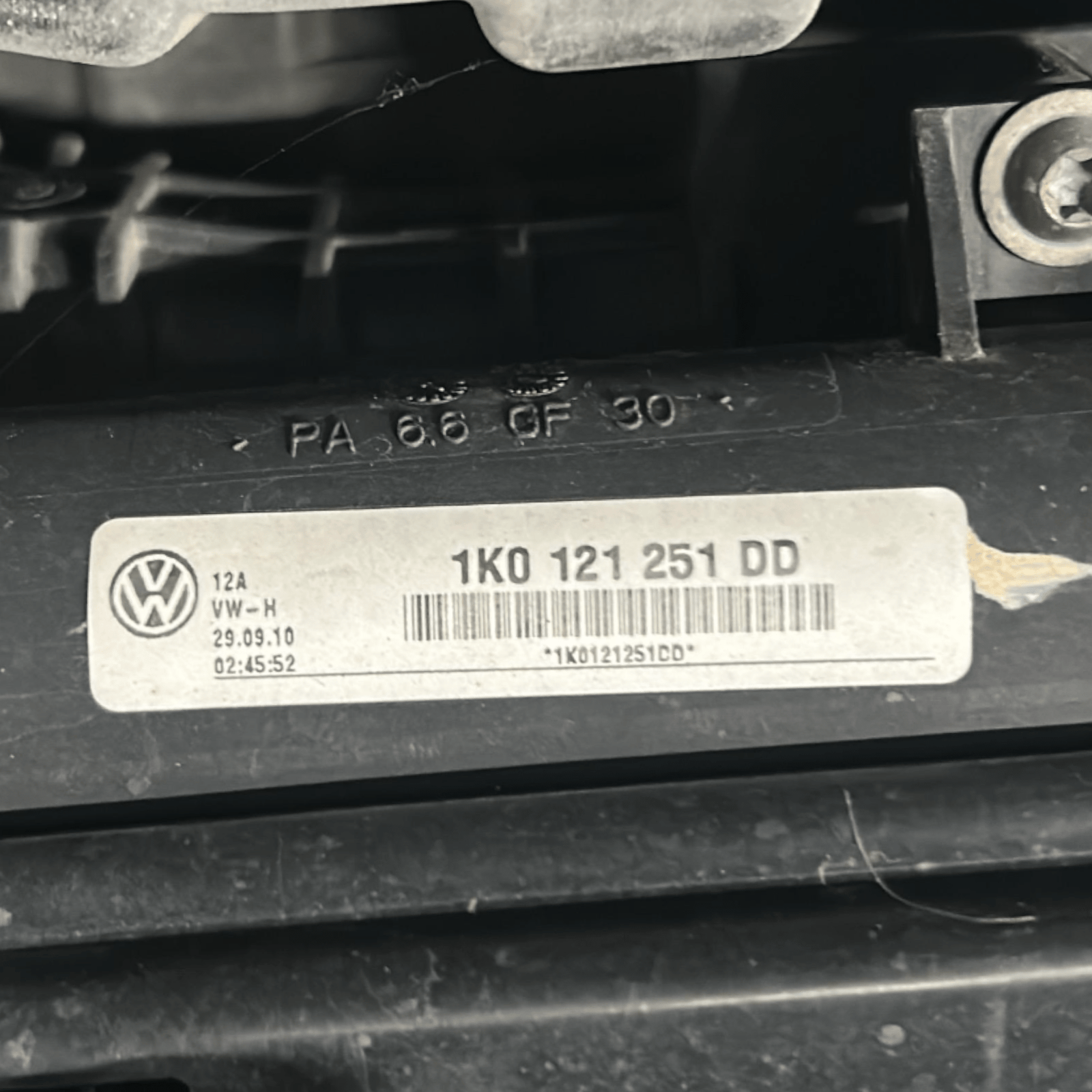Kit Radiatori + Elettroventola Volkswagen Golf VI cod.1K0121251DD 1.6 Diesel (2004 > 2015) cod.1137328616 - F&P CRASH SRLS - Ricambi Usati