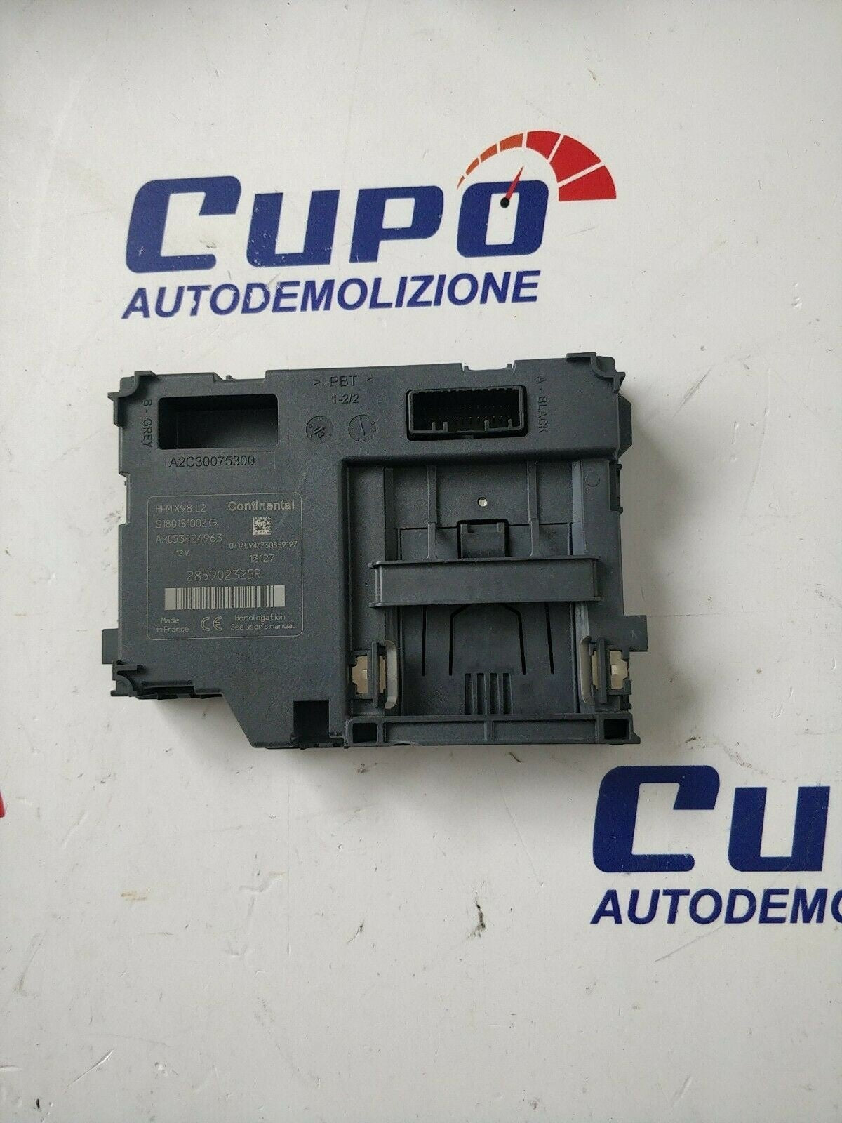 Original Renault Clio 4 card reader module starter 285902325R S180151002G - F&P CRASH SRLS - Used Parts