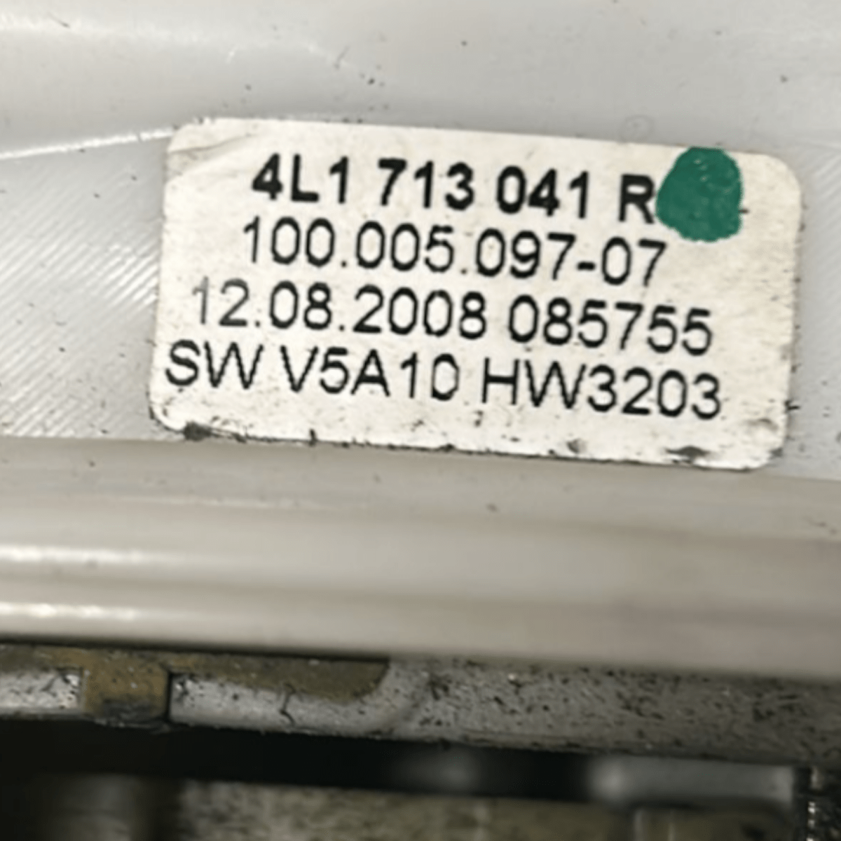 Leva cambia automatico audi q7 cod:4L1713041R (2005 > 2015) + corde - F&P CRASH SRLS - Ricambi Usati