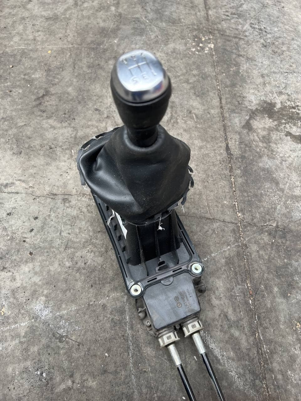 Leva cambio + cuffia + leveraggi Renault Clio IV cod 349017122R - F&P CRASH SRLS - Ricambi Usati