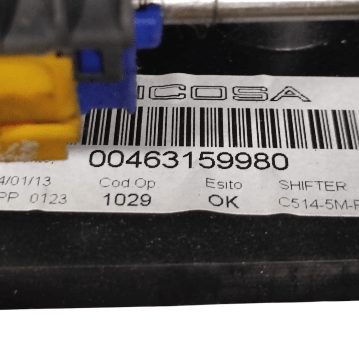 Leva cambio manuale 5 marce fiat panda 319 0.9 benzina cod: 00463159980 (2012 - ) - F&P CRASH SRL - Ricambi Usati