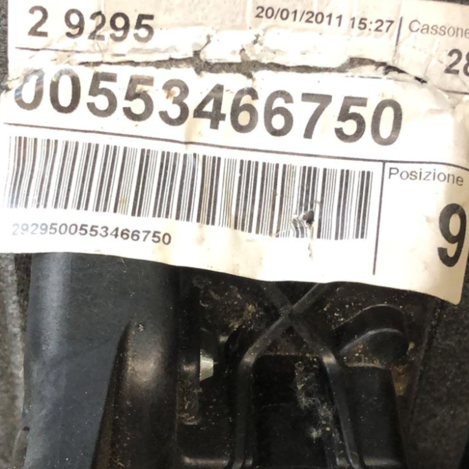 Leva Cambio Manuale 5 Marce Fiat Punto Evo (2012 >) cod:00553466750 - F&P CRASH SRLS - Ricambi Usati