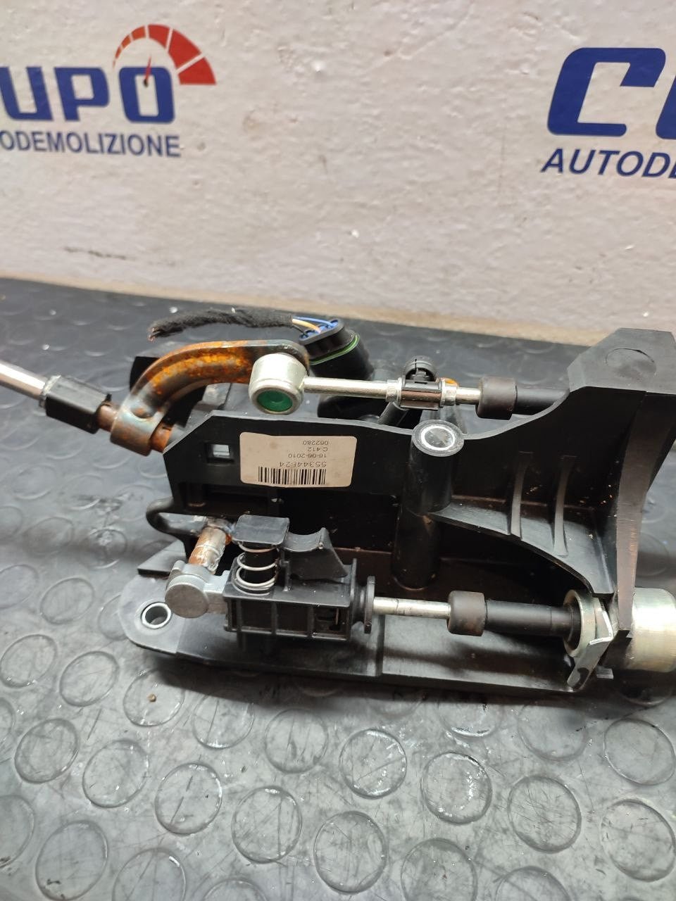 FIAT 500 1.2 (2010) Gear Lever B cod: 55344824 - F&P CRASH SRLS - Used Parts