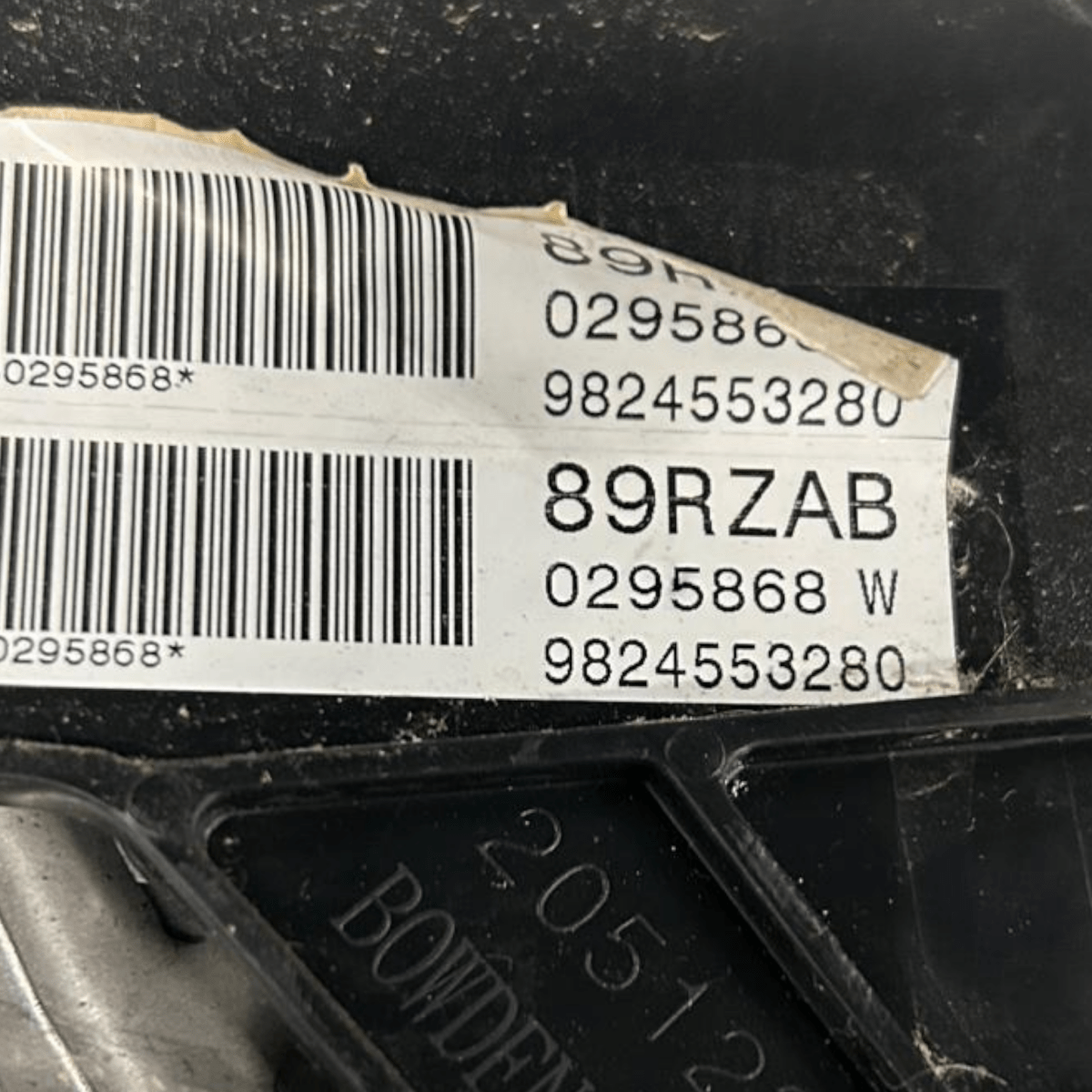 Leva freno a mano opel corsa f cod:9824553280 (2019 >) - F&P CRASH SRLS - Ricambi Usati