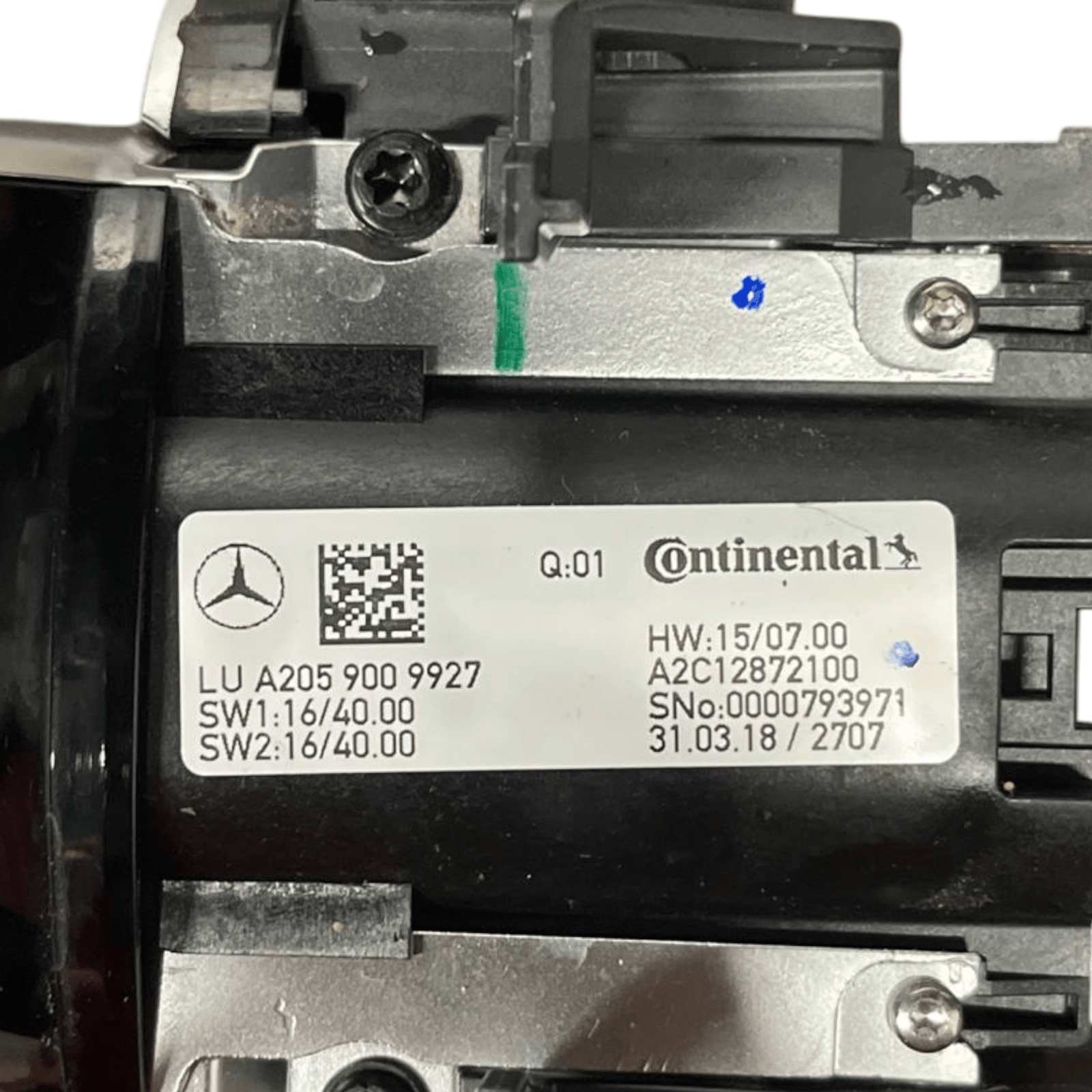 Manopola/joystick comandi computer di bordo Mercedes GLC X253 cod.A2059009927 (2015 - 2022) - F&P CRASH SRLS - Ricambi Usati