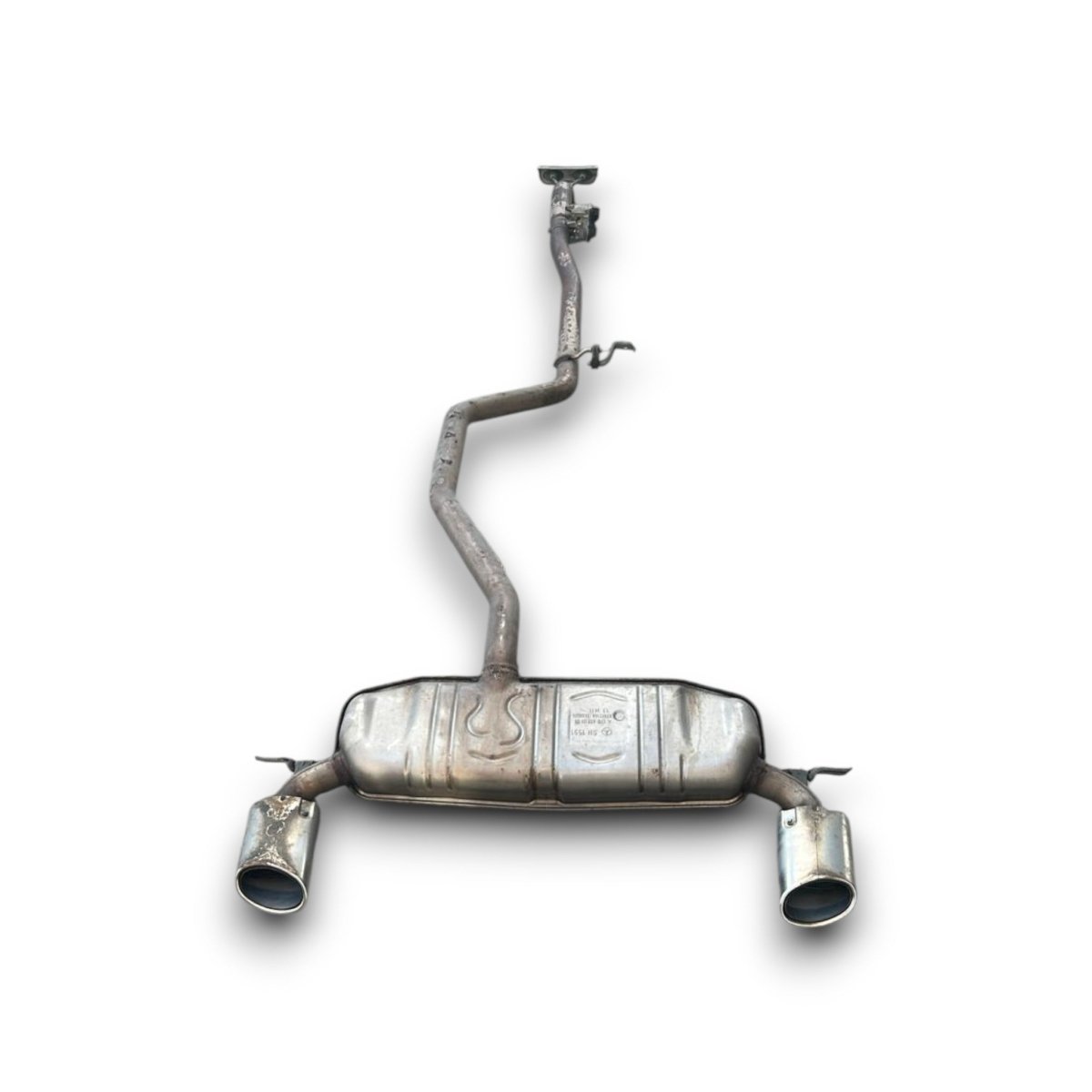 Marmitta / terminale di scarico Mercedes Benz Classe A (W176) cod.A1764910101 (2012 > 2018) linea di scarico - F&P CRASH SRL - Ricambi Usati