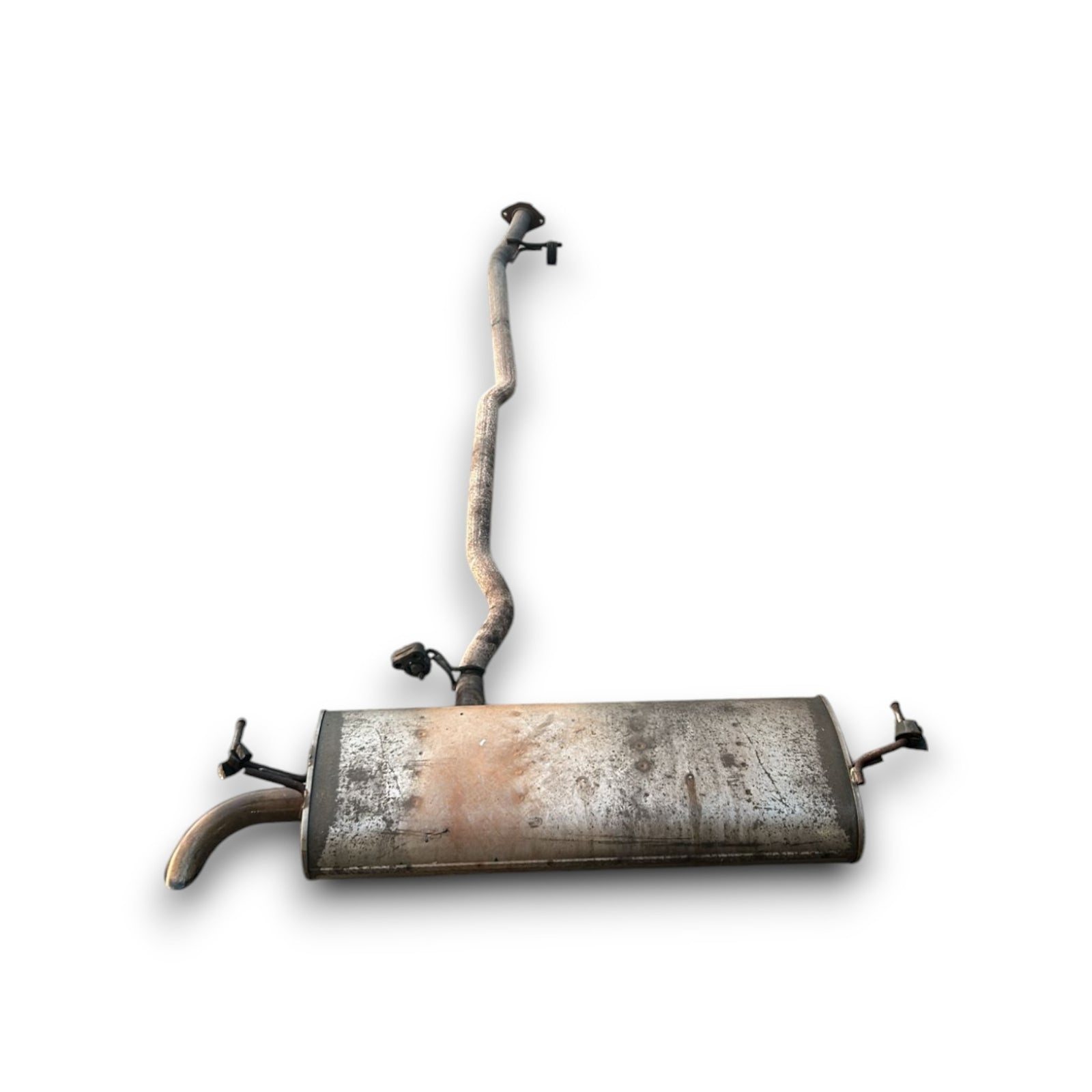 Muffler / Exhaust Terminal Nissan Qashqai (J10) cod.20100JD500 1.5 Diesel (2006 > 2014) Exhaust Line - F&P CRASH SRLS - Used Parts