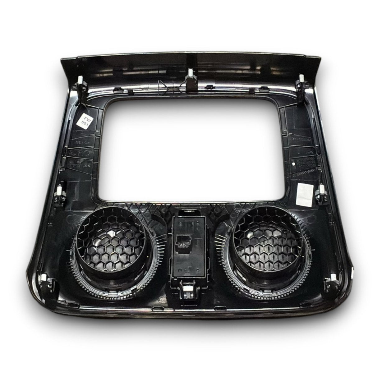 Mascherina autoradio dacia sandero II cod . 682603655r (2012 > 2020) + bocchette aria - F&P CRASH SRL - Ricambi Usati