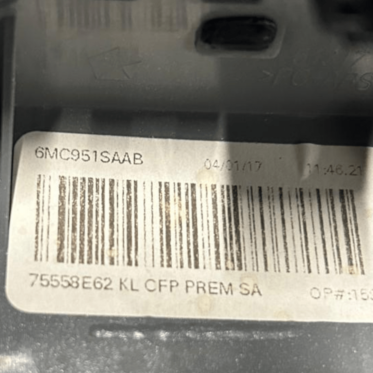 Mascherina autoradio jeep cherokee kl cod:6MC951SAAB (2013 > 2023) - F&P CRASH SRL - Ricambi Usati