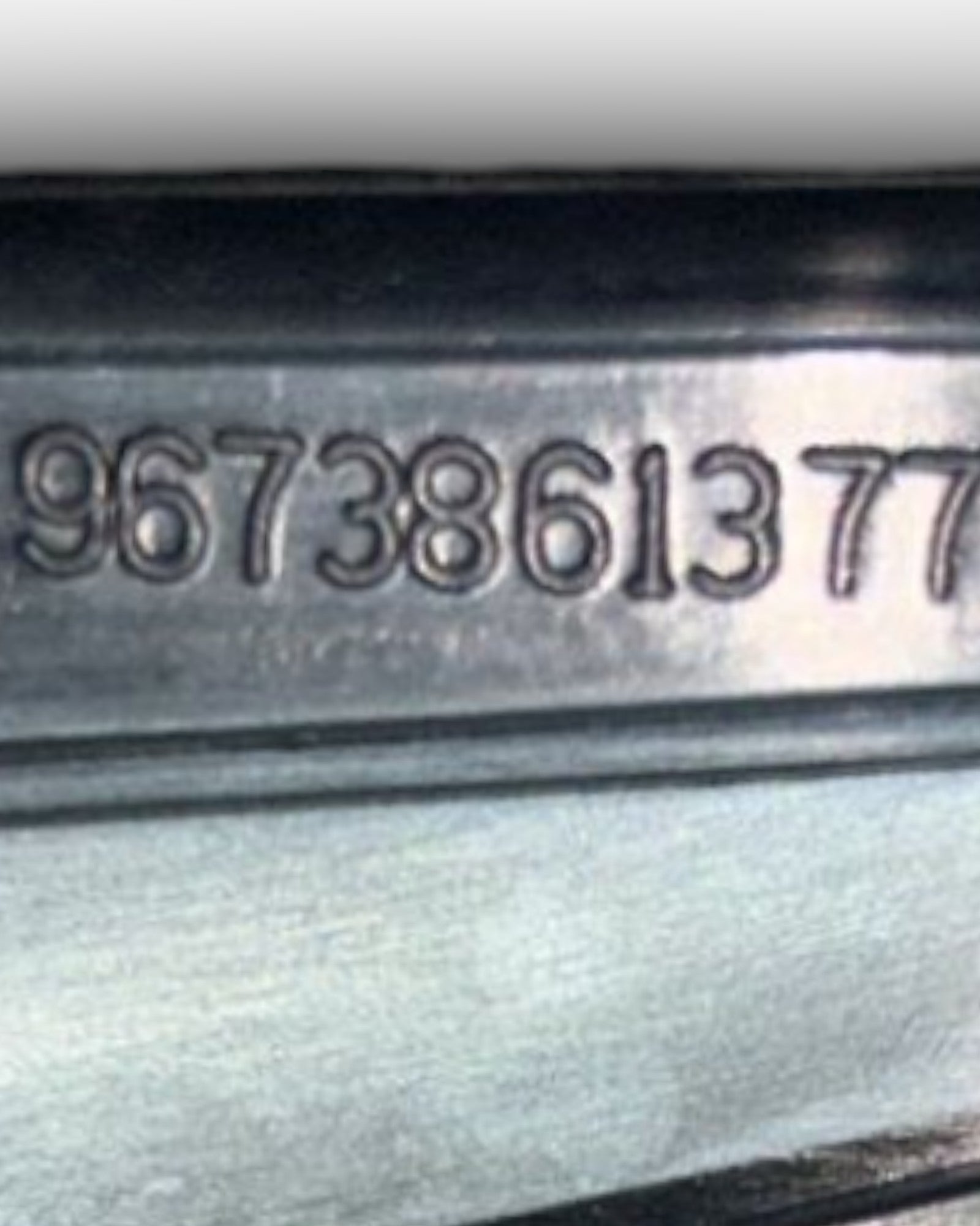 Radio Mask Peugeot 208 I (2012 > 2019) code.9673861377 - F&P CRASH SRLS - Used Parts