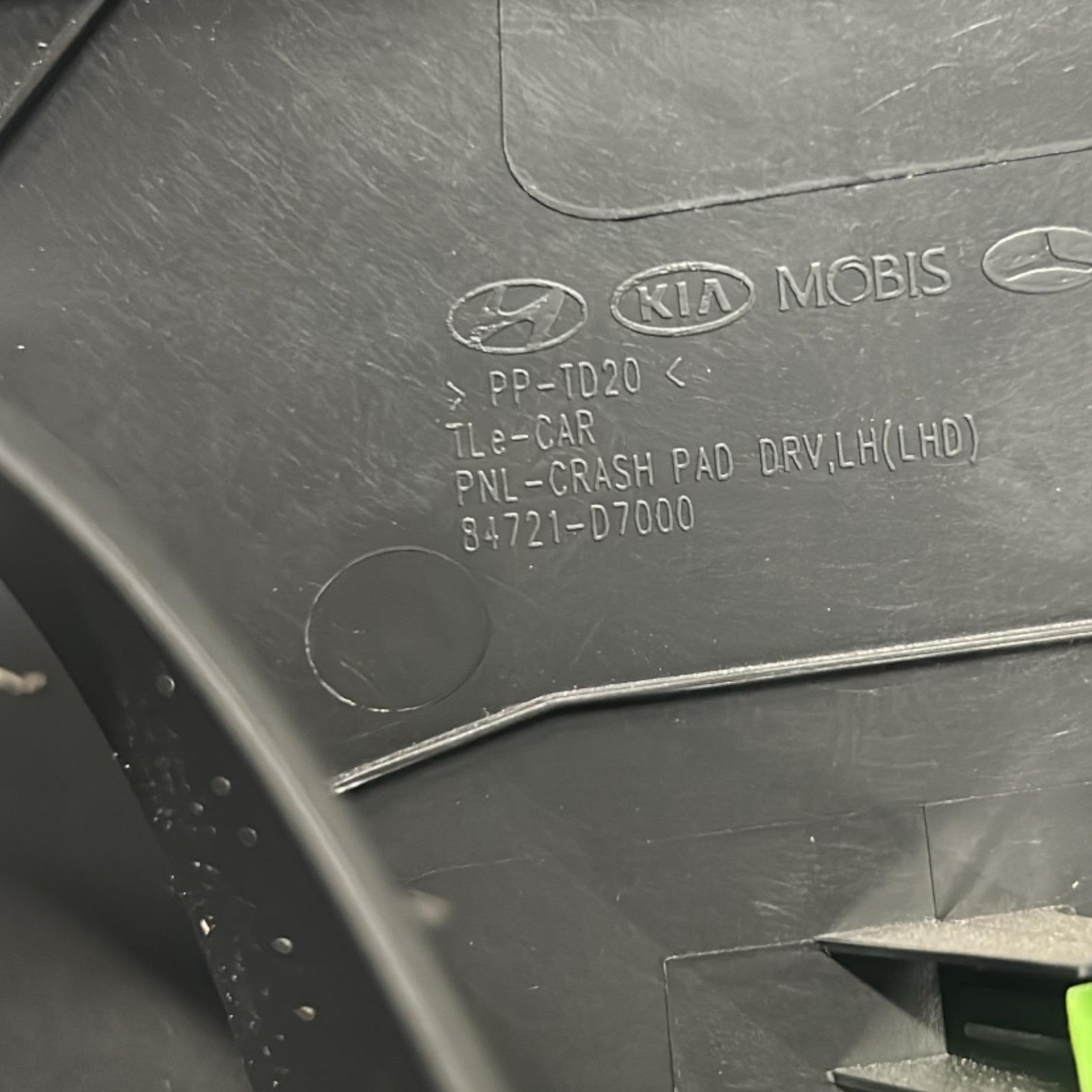 Tachometer / Speedometer Mask Hyundai Tucson cod.84721 - D7000 (2015 > 2018) - F&P CRASH SRLS - Used Spare Parts