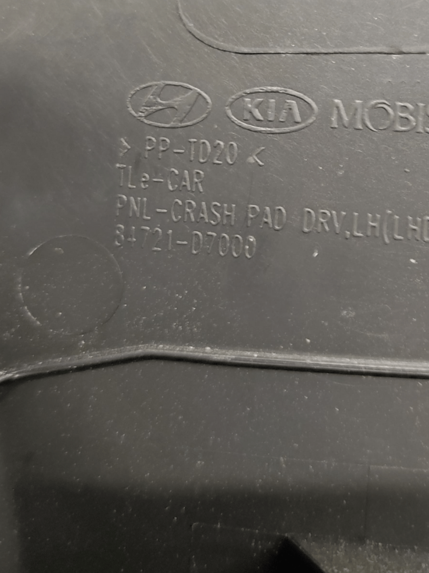 Tachometer Mask / Speedometer Hyundai Tucson COD:84721 - D7000 (2015 - 2020) - F&P CRASH SRLS - Used Parts