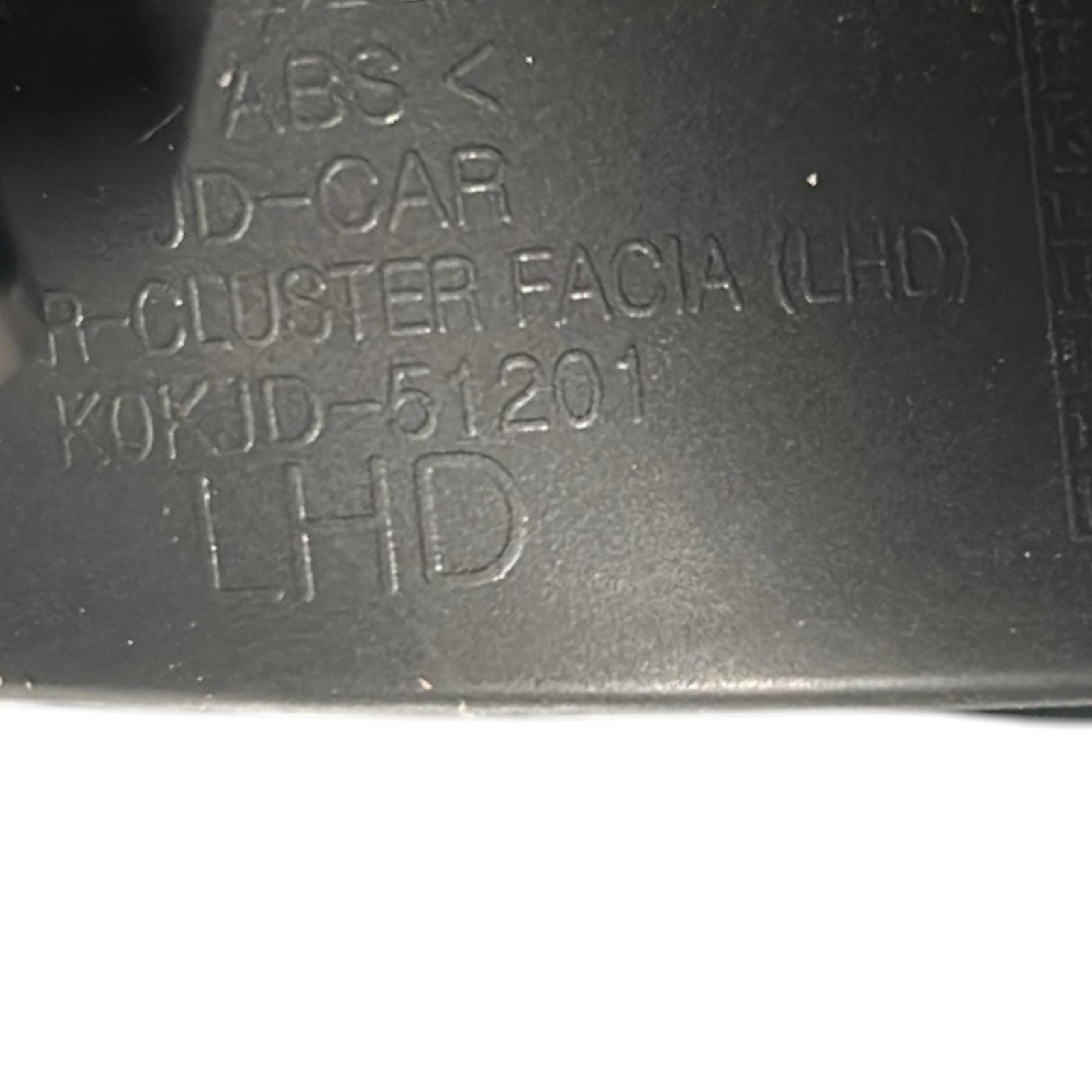 Mascherina Tachimetro / Contachilometri Kia Cee'd (EU) cod.84832 - A2000 (2012 > 2018) + Bocchetta Aria - F&P CRASH SRLS - Ricambi Usati