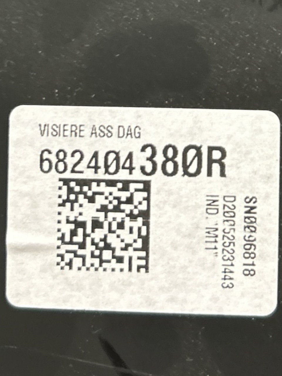 Mascherina Tachimetro / Contachilometri Renault Captur II (2019 > ) cod.682404380R - F&P CRASH SRLS - Ricambi Usati