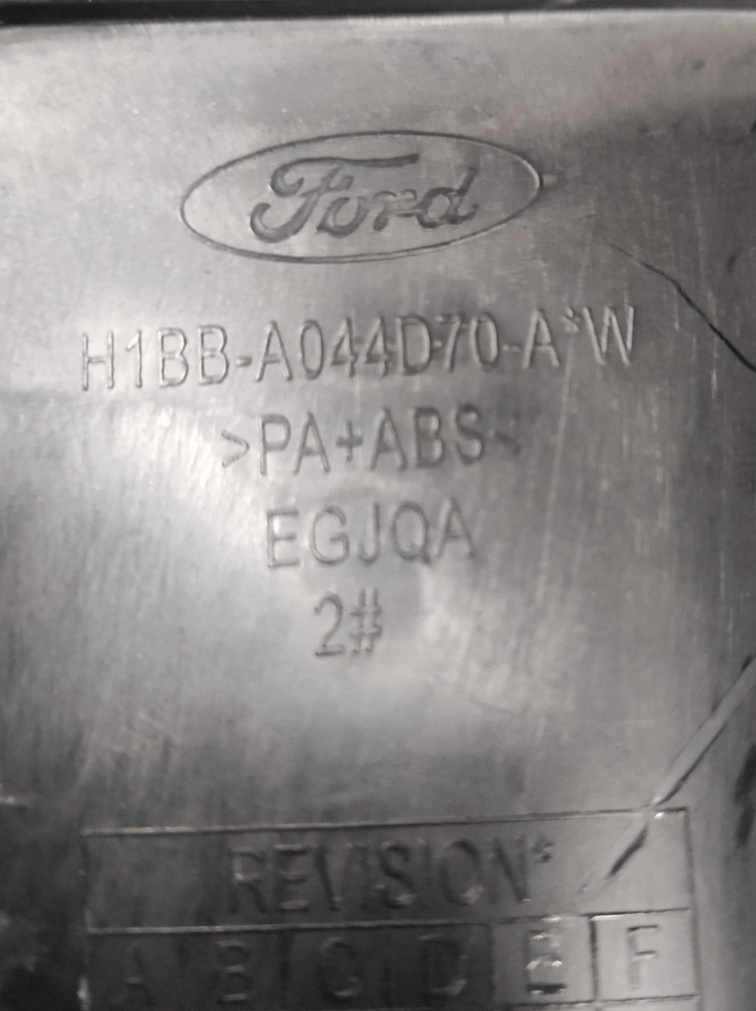 Mascherina Tachimetro Ford Puma COD:H1BB - A044D70 - A (1997 - 2002) - F&P CRASH SRLS - Ricambi Usati