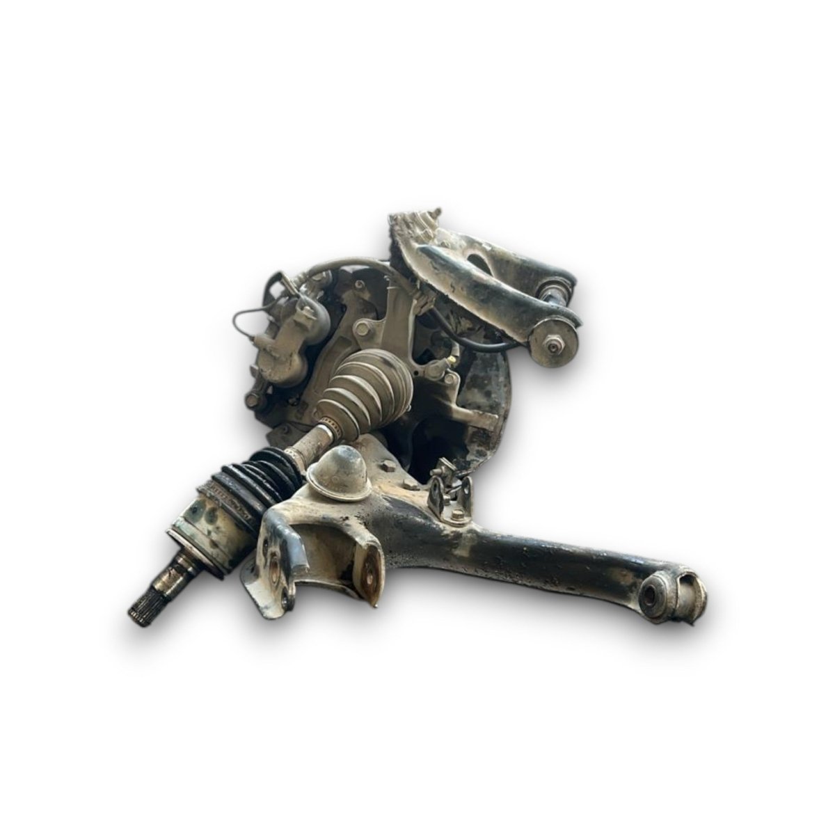 Left front mechanical mass Mitsubishi Pajero Sport I 2.5 diesel (2004 > 2008) hub / spindle - F&P CRASH SRLS - Used Parts