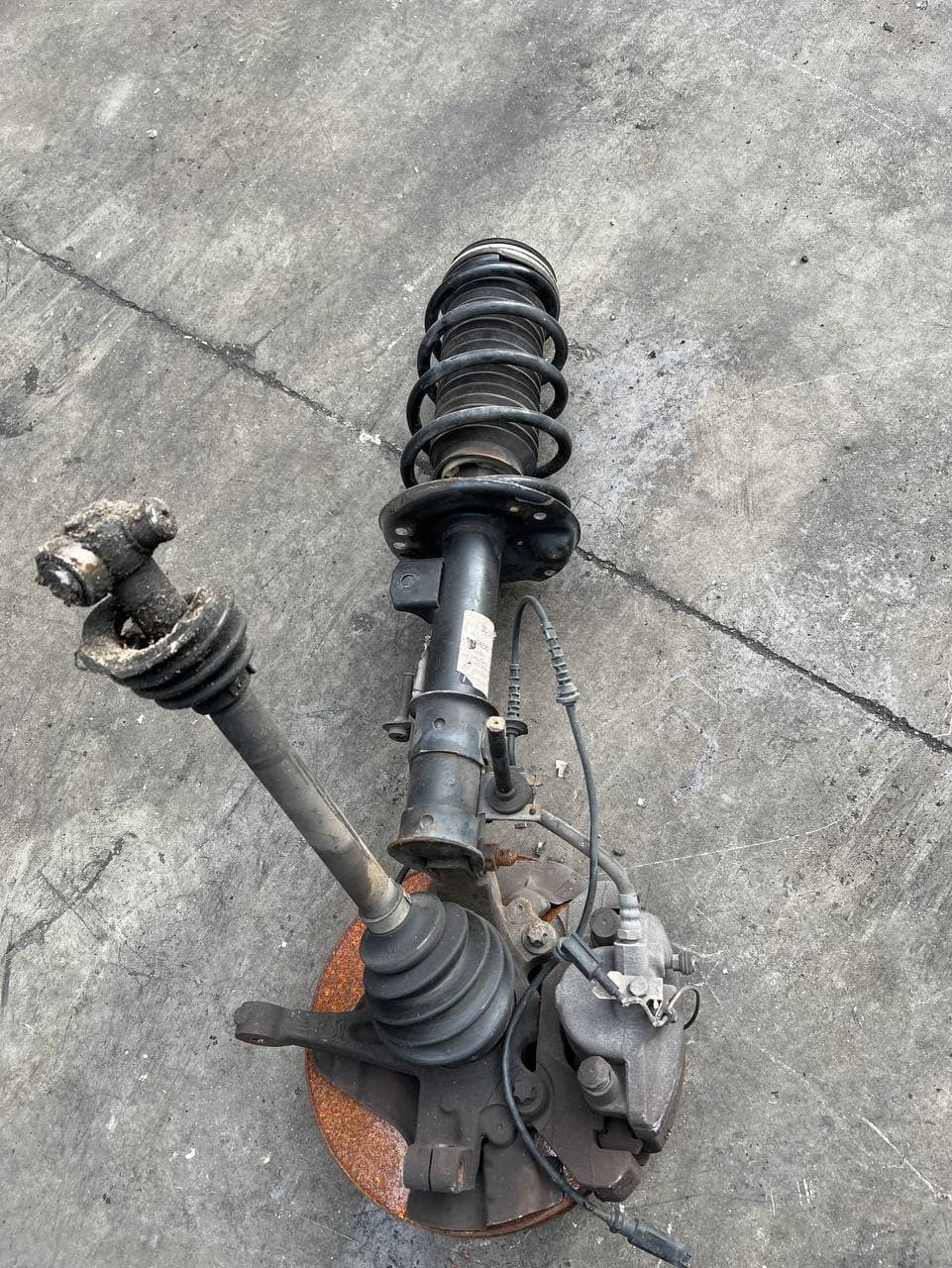 Left front mechanical mass Fiat Grande Punto 1.3 mjt 75 hp - F&P CRASH SRLS - Used Parts