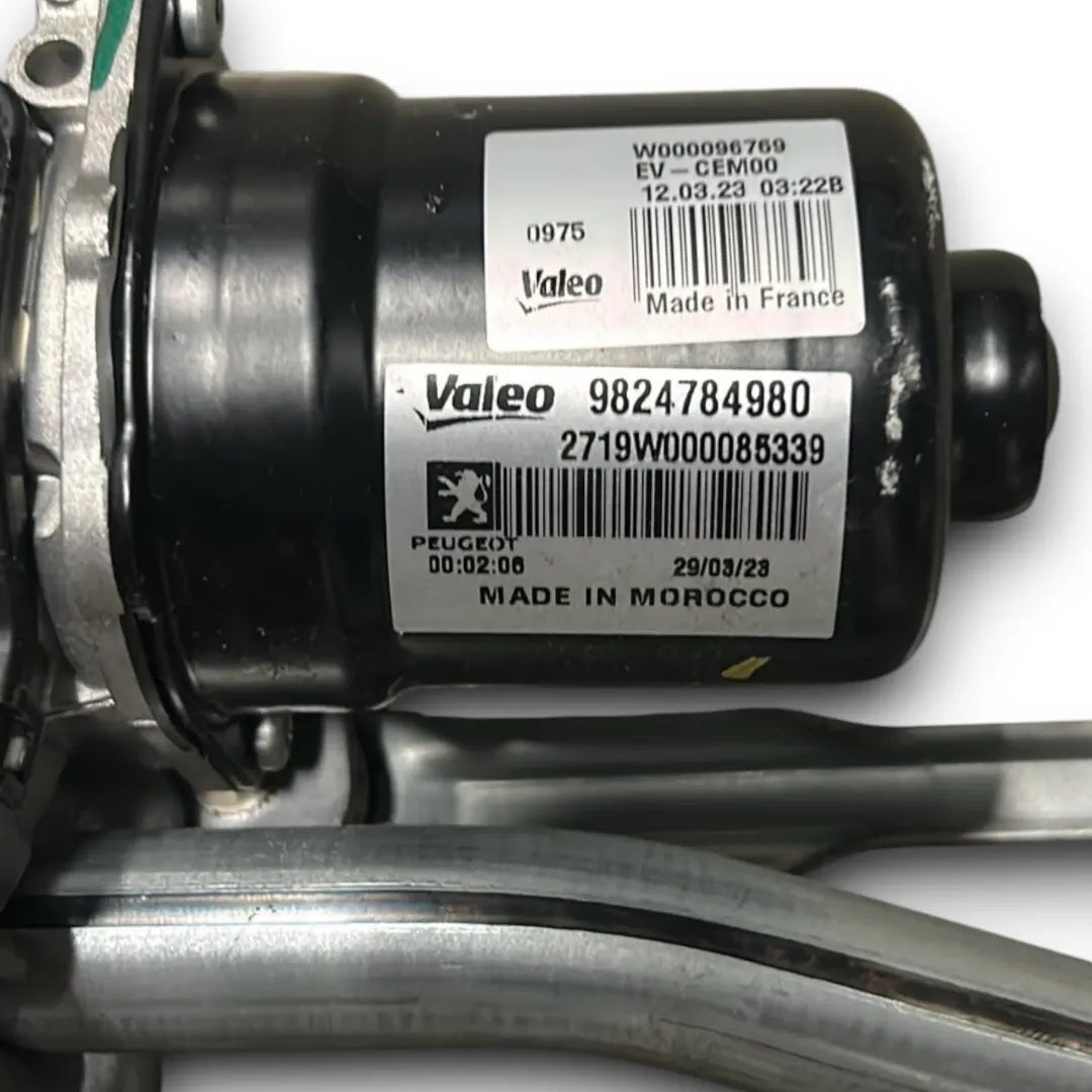 Dettaglio Meccanismo tergiparabrezza con motorino Citroën C4 III dal 2020 OEM 9824784980 - foto 2