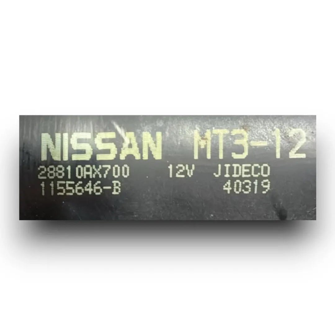 Meccanismo tergiparabrezza con motorino Nissan Micra K12E 2002–2006 OEM 28810AX700 - F&P CRASH SRL - Ricambi Usati